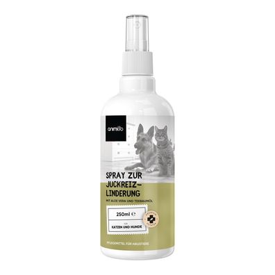 animigo Anti Juckreiz Spray - 250ml Fellpflege - Für Hunde & Katzen