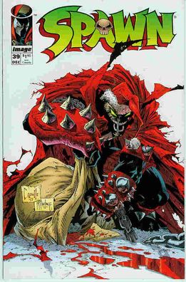 Spawn # 39 (Greg Capullo, Todd McFarlane, 2 pin-ups) (USA, 1995)