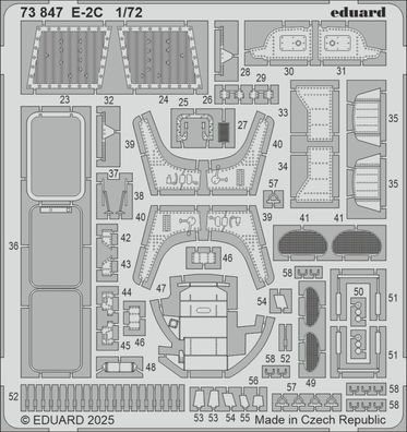 Eduard Accessories 1:72 73847 E-2C HELLER