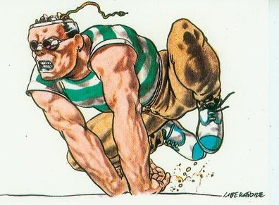 Gaetano Liberatore Postcard: Ranx (hopping) (France, 1985)