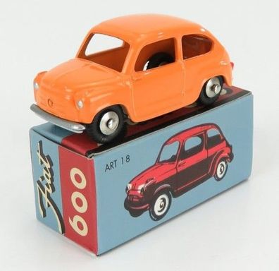 Fiat 600 (1955) orange 1:48 Mercury