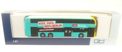 Alexander Dennis Enviro 500 BVG rbb 88.8 Linie: 285  Ziel: Waldfriedhof Dahlem 1:87