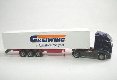 Iveco Stralis Sattelzug Spedition Greiwing - 1:87 Rietze