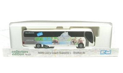 MAN Lion's Coach Supreme L - OneBus. de (collectors edition No.57) 1:87 Rietze