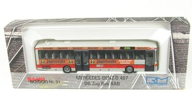 Mercedes-Benz O 407 DB ZugBus RAB - Jägermeister - Linie: 7640 Ziel: Metzingen (Bahn