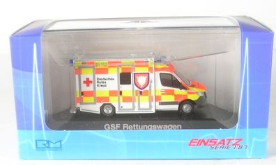 Mercedes-Benz Sprinter GSF RTW `18 DRK Schaumburg 1:87 Rietze