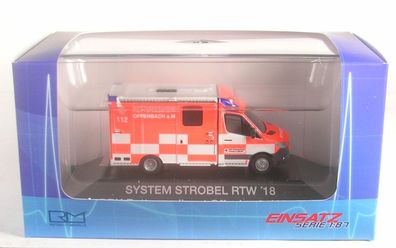 Mercedes-Benz Sprinter Strobel RTW ´18 DRK Rettungsdienst Offenbach Main 1:87 Rietze