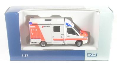 Mercedes-Benz Sprinter Strobel RTW ´18 Malteser Simmerath 1:87 Rietze