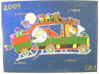 Rietze Adventskalender mit 5 Einsatzfahrzeug-Modellen