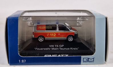 VW T5 GP KR Feuerwehr Main-Taunus-Kreis 1:87 Rietze