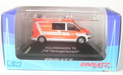 VW T6 Feuerwehr Herzogenaurach Einsatzleitung 1:87 Rietze