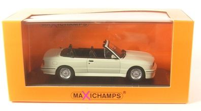 BMW M3 (E30) Cabriolet (weiss) 1988 1:43 Maxichamps