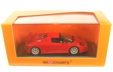 Bugatti EB 110 (rot) 1994 - 1:43 Maxichamps