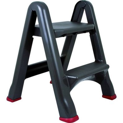 Curver R034721 Tritthocker Polypropylen (PP) Grau, Rot