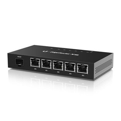 Ubiquiti EdgeRouter X SFP Kabelrouter Gigabit Ethernet Schwarz