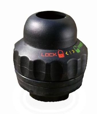 Steuersatz Mit Integriertem Lenkschloss 1 Zoll Schwarz