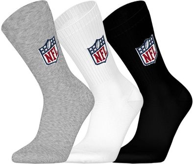 NFL Shield 3pk Crew Socks 5600406
