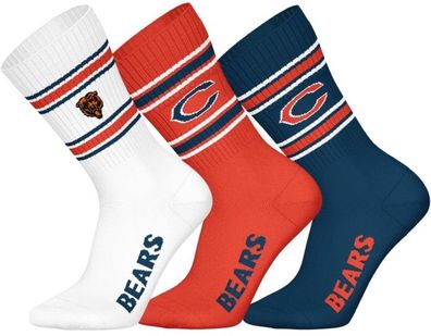 Chicago Bears 3pk Crew Socks 5600436