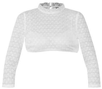 Dirndlbluse Bernried weiß