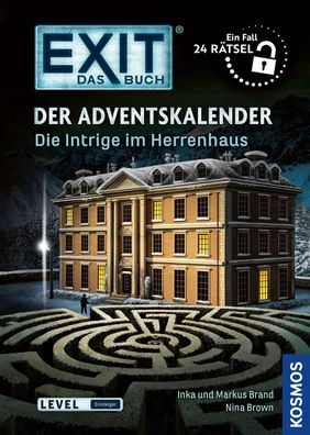 EXIT® - Das Buch: Der Adventskalender | Die Intrige im Herrenhaus | Taschenbuch