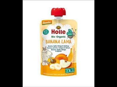 Holle Banana Lama - Banane, Apfel, Mango & Aprikose 100g