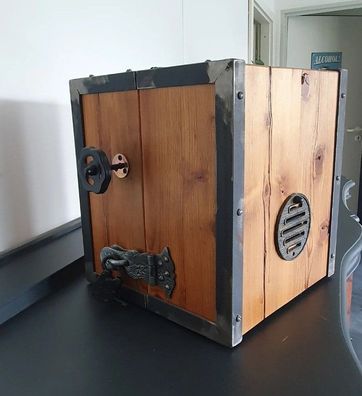 Humiliation Box, Smother Box, Skull Box, BDSM, Dungeon Sex Toy