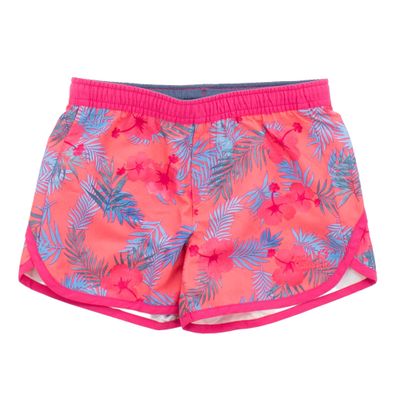 Jack Wolfskin Yuba Shorts Girls Kinder Hose kurze Hose Blumenmuster