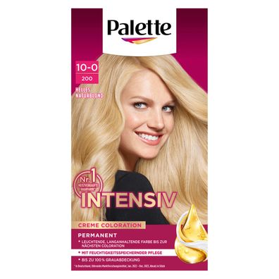 Poly Palette Intensiv Creme Coloration 200 helles Naturblond 115ml