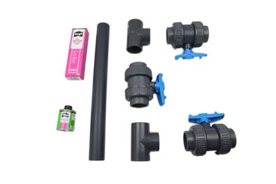 Montageset für Pool Wärmepumpen Bypass Premium 2
