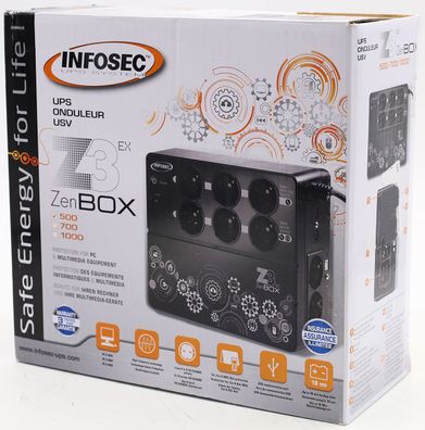 Infosec Wechselrichter Z3 500 VA