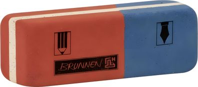 Brunnen Radiergummi rot/blau 57x2cm 1029986