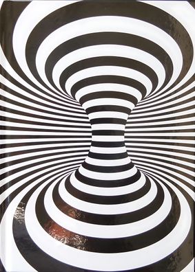 ADINA Notizbuch A4 fester Deckel Lineatur gepunktet (dotted) Illusion