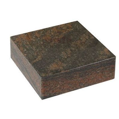 Grabsockel Vasensockel 20cm x 20cm x 5 cm Gneis Granit Gneis