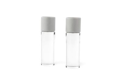 Ikea "Begriplig" ein Paar Endstücke für Gardinenstangen universal transparent