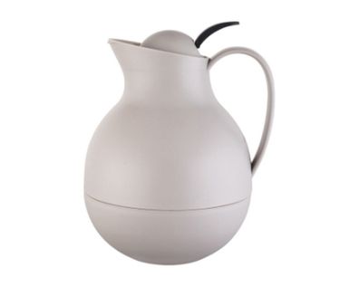 Michelino 1 Liter Isolierkanne "Alythia" Thermoskanne Isolierflasche 28383 Beige