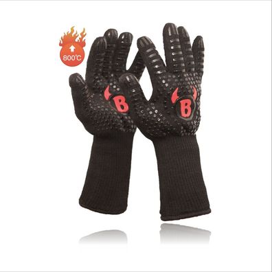 Burgerdevil Premium Grillhandschuhe 1 Paar Feuerfeste Ofenhandschuhe