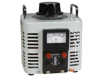 Ringkern-Stelltrafo McPower ''V-8000'', 0-250 V, 8 A, 2.000 W, NICHT galvanisch getre