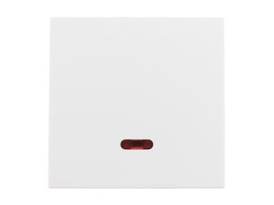 Schalter McPower ''Shallow'' 250V /10A, UP, Orientierungsleuchte, Klemmanschluss, wei
