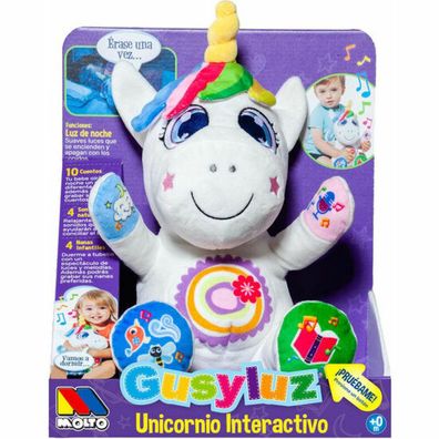 Plüschtier Moltó Einhorn Stoff
