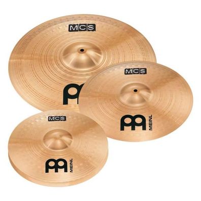 Meinl MCS Beckenset Cymbal-Set 3-teilig 14-16-20