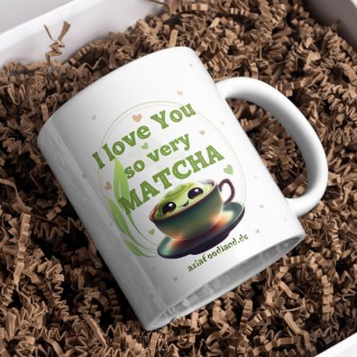 Asiafoodland - ILY so very Matcha - Spruchtasse