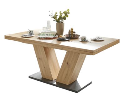 Esstisch ausziehbar Elena 160x90x76 Asteiche 1398