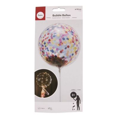 Rayher Bubble Ballon 50cm Decoballon 87189000