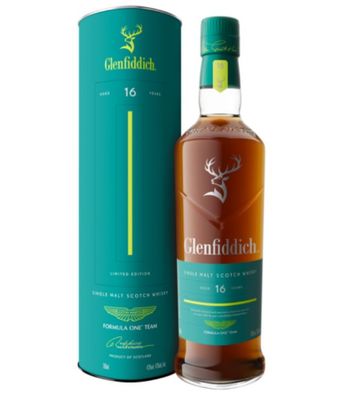 Glenfiddich 16 Jahre Aston Martin Single Malt Whisky (43 % vol, 0,7 Liter)