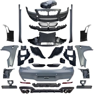 Sport Body Kit Stoßstange Schweller Kotflügel Grill für BMW 640 Gran Coupe F06