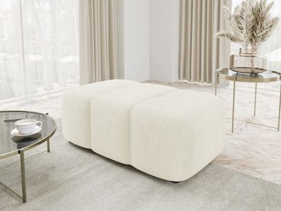 Polsterhocker Furyn Boucle Polsterhocker Couchgarnitur