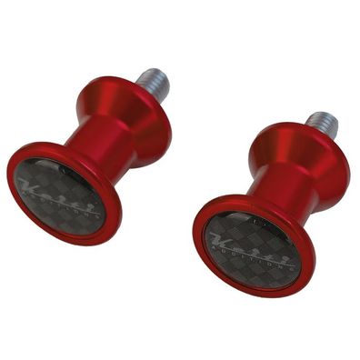 Keiti Alu Bobbins Schwingenschutz Ständeraufnahme Racingadapter Set M6 Rot