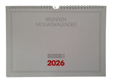 Brunnen Monatskalender 2026