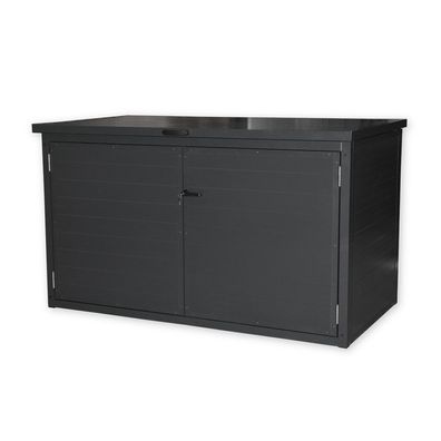 Trend Pool Technikbox Premium | DIY | 185 x 100 x 106 cm | Paneel RAL 7016 Anthraz
