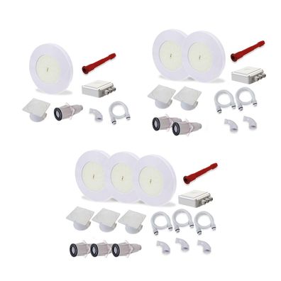 Trend Pool LED Unterwasserscheinwerfer Set | DVM | Weiß | Ø 100 mm | versch. Ausfü